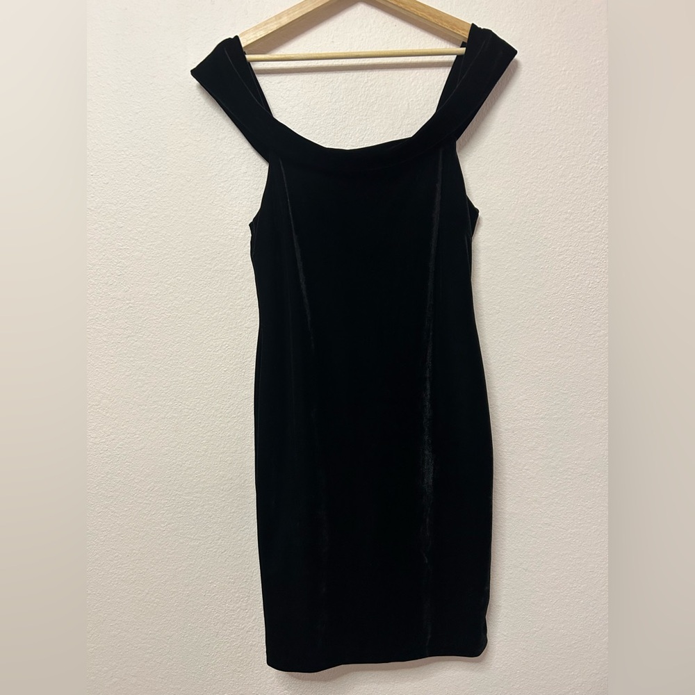 BCBGeneration Black Strapless Dress